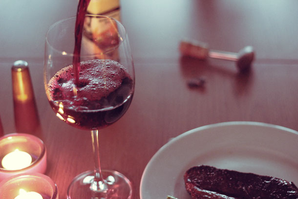 Kött och vin