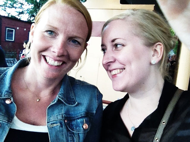Karin och jag