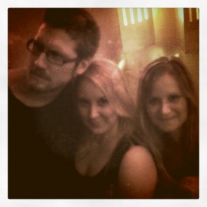 Christian, jag och Eva