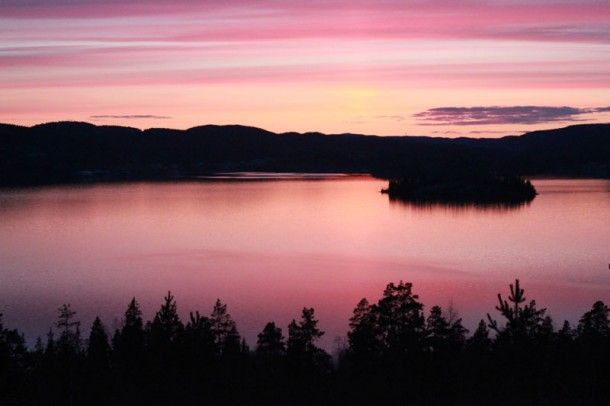 Utsikt från Höga Kusten-bron