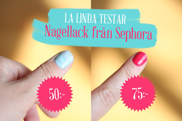 La Linda testar: Nagellack från Sephora