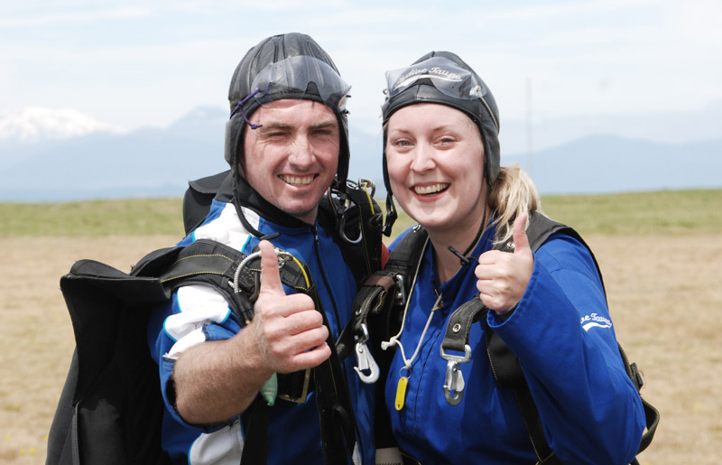 Fallskärmshopp Nya Zeeland