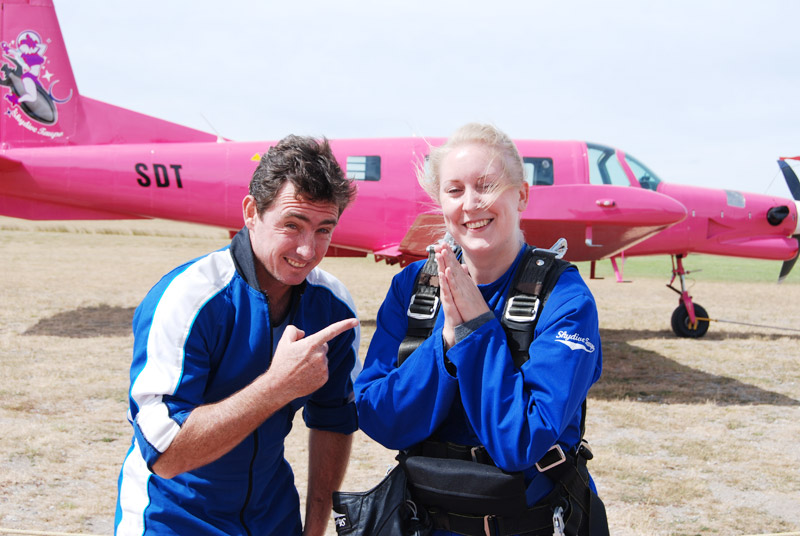 Fallskärmshopp Nya Zeeland