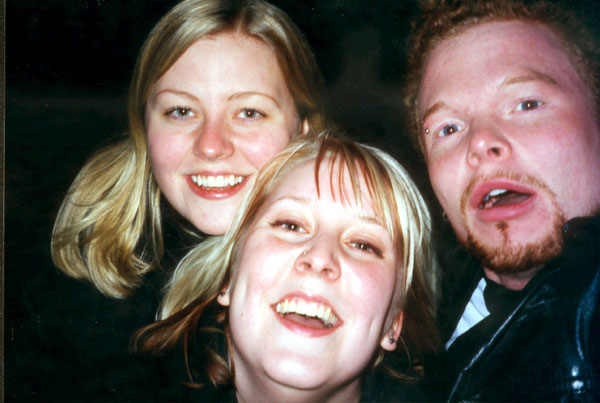 Sofia, jag och Daniel