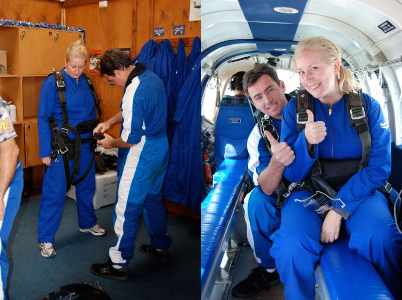 Fallskärmshopp Nya Zeeland