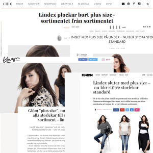 Press för Lindex