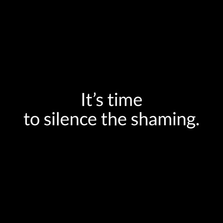 Silence the shaming