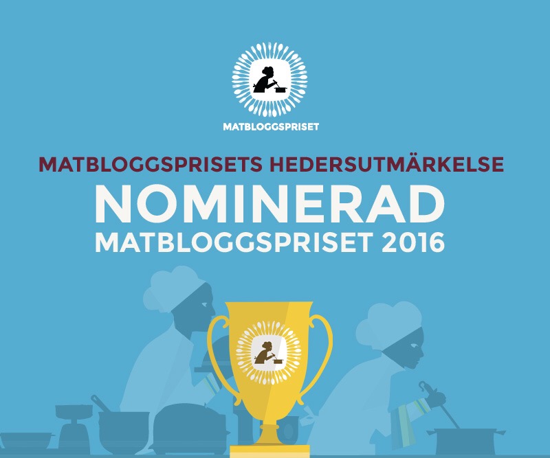 Matbloggspriset Hedersutmärkelse