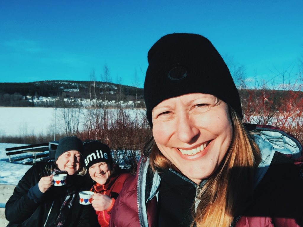 Höglandssjön med Jenny
